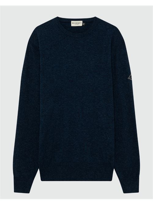 wool & ws fin. 12 ROY ROGER'S | CREW NECKC0999 DENIM